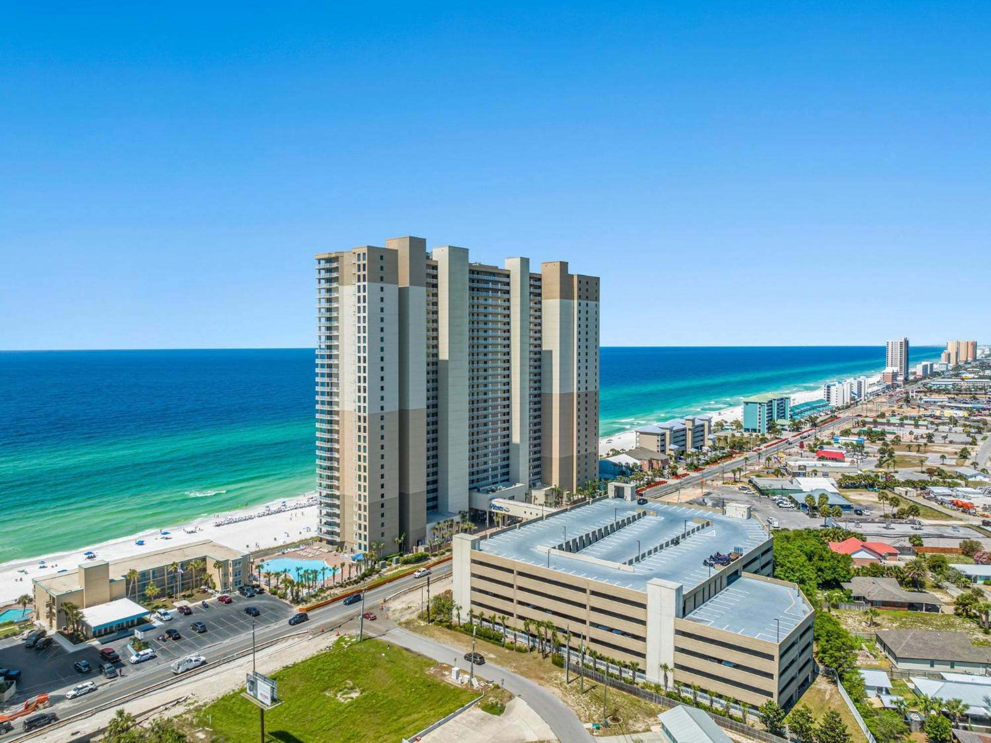 Apartment Stunning 3br Corner Tidewater Beachfront Condo! Sleeps 10! By Dolce Getaways Pcb! Panama City Beach
